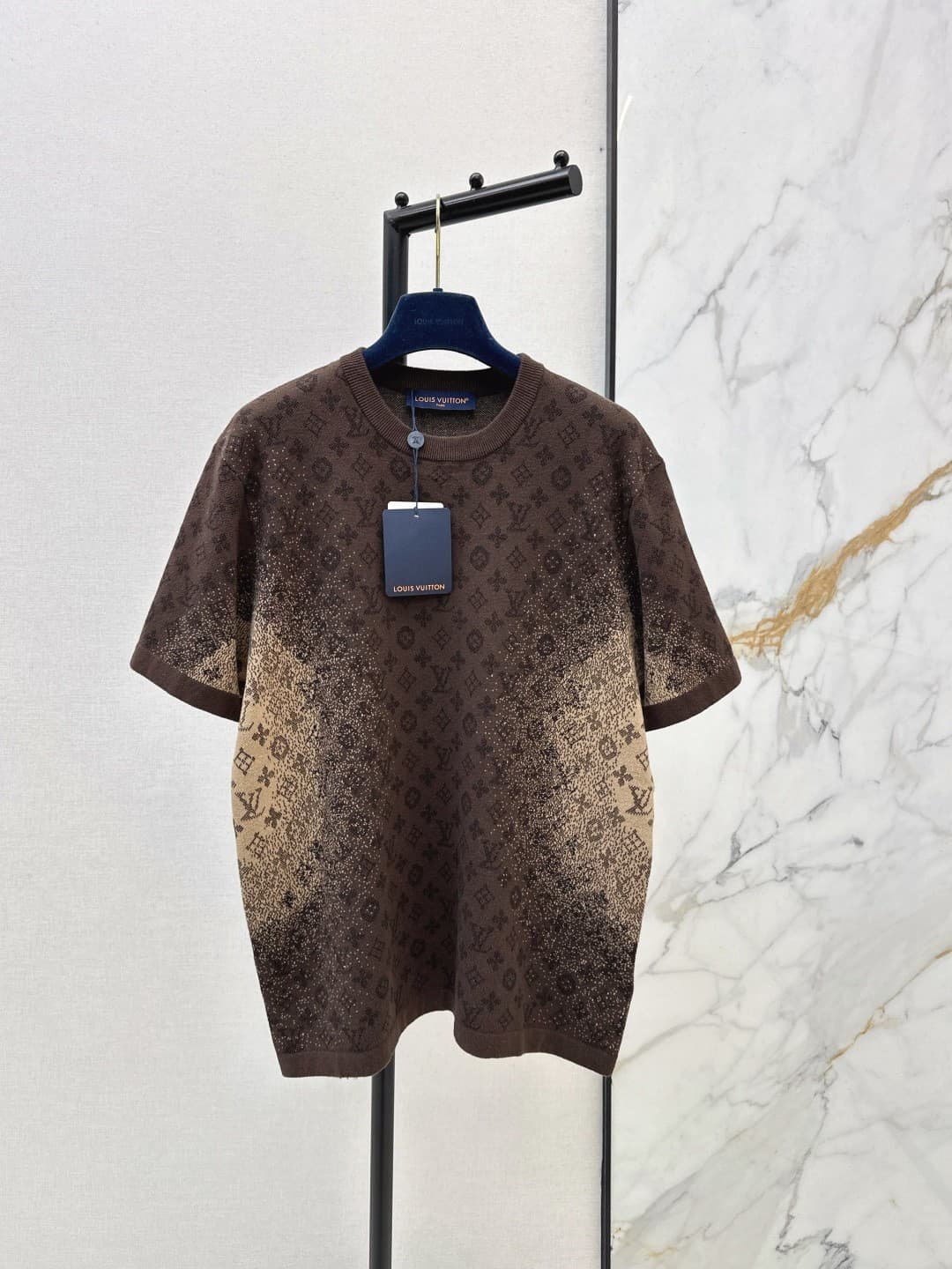 L X V Knitted short sleeve
