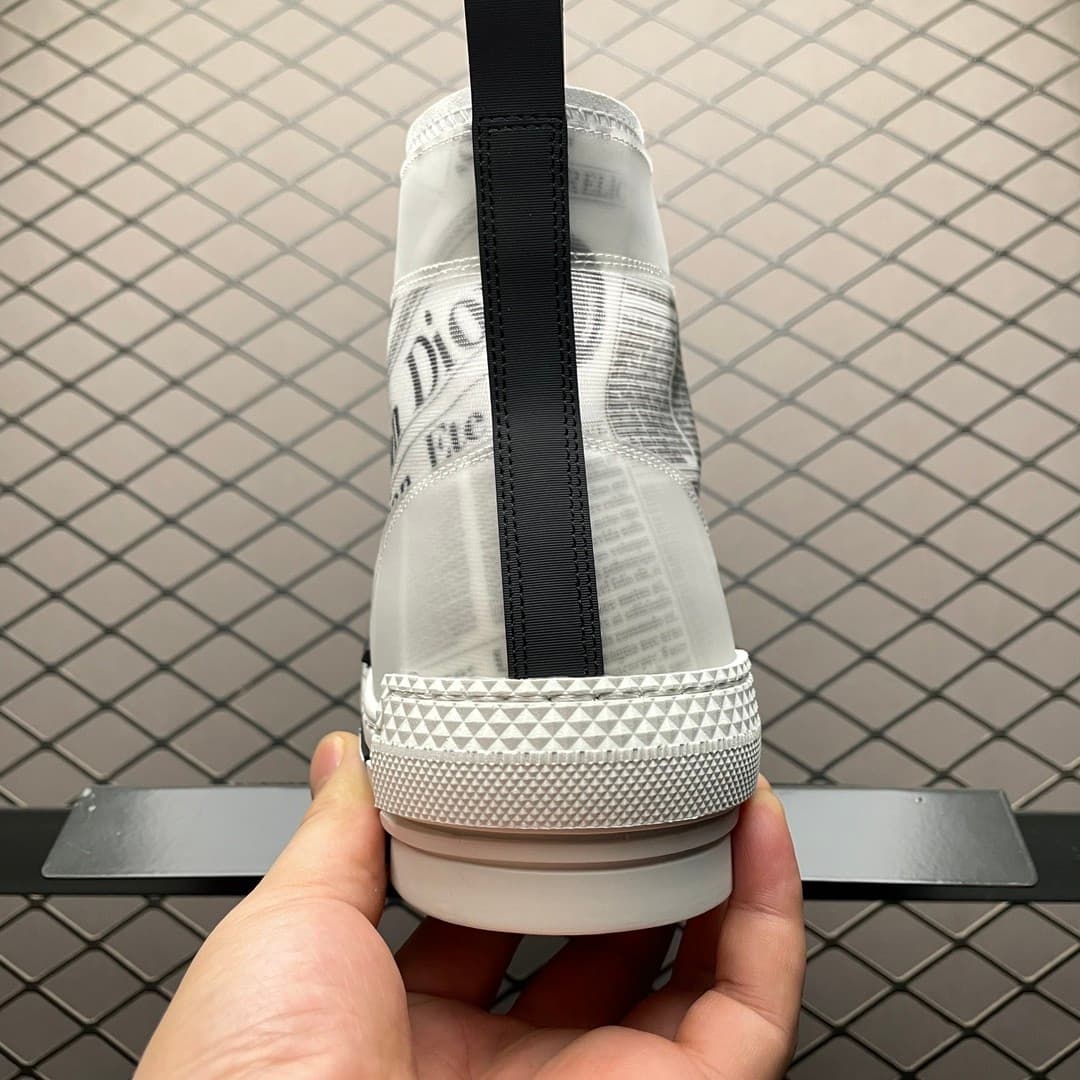 DR B23 OBLIQUE HIGH TOP SNEAKER
