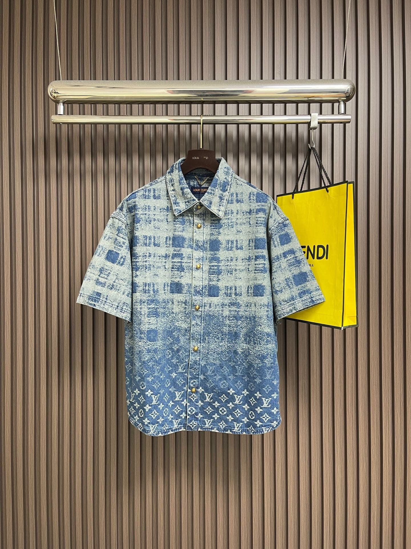 L X V Denim short sleeves