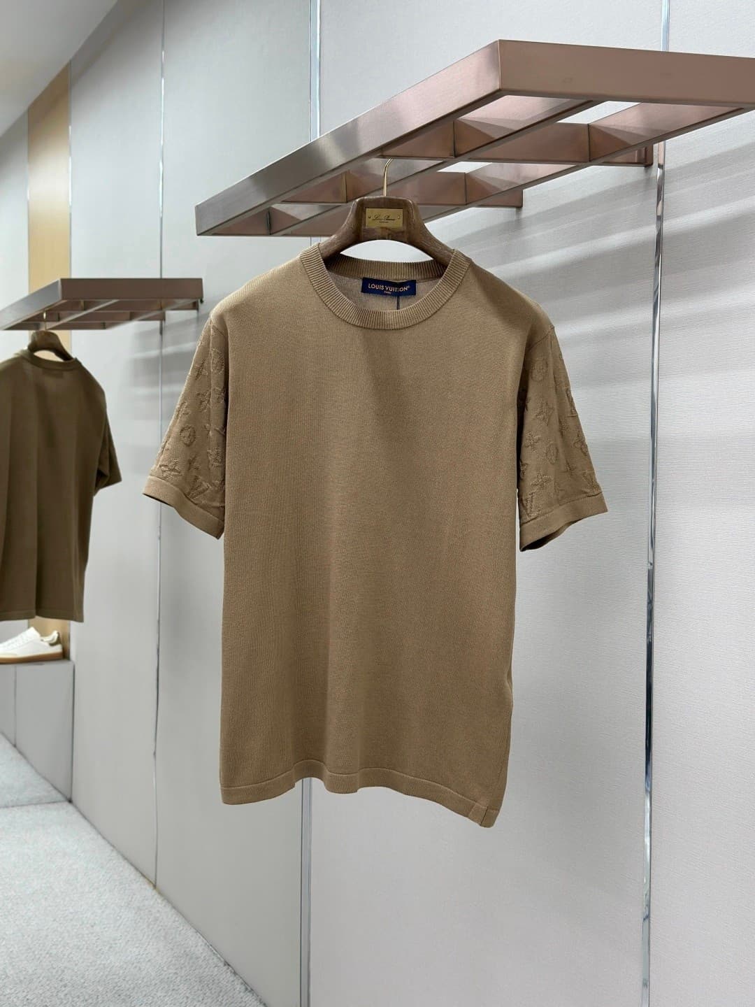 L X V Knitted short sleeve