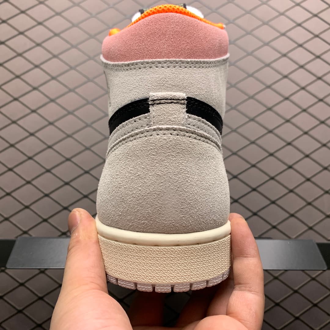 JRD1 Retro Neutral Grey Hyper Crimson 555088-018