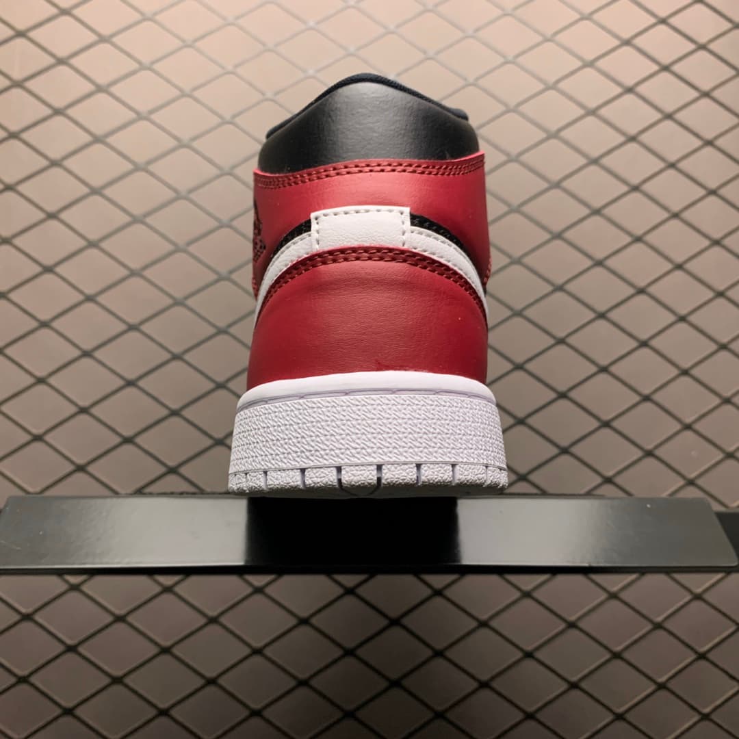 JRD1 Mid Black Noble Red BQ6472-016