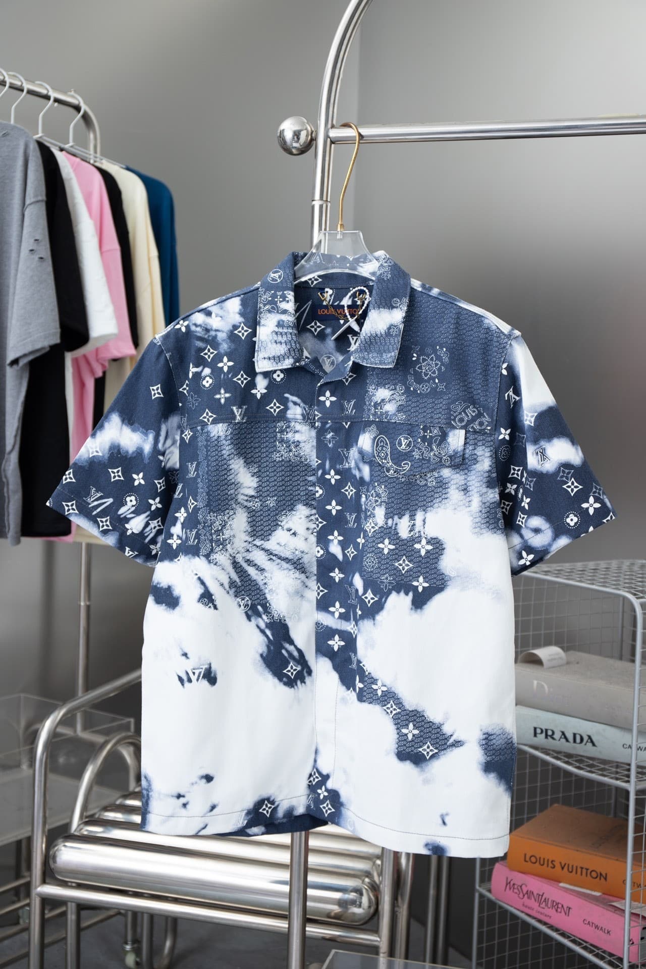 L X V Denim short sleeves