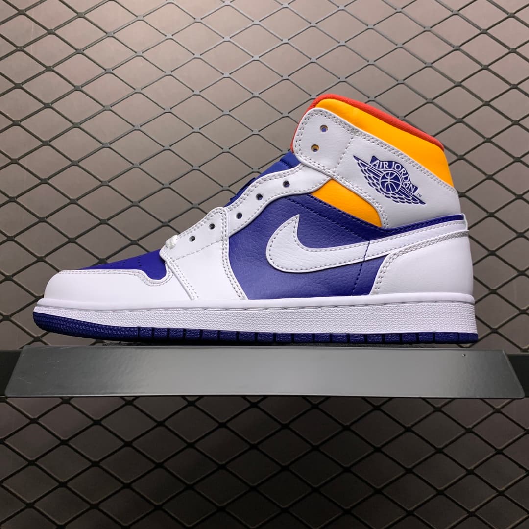JRD1 Mid Royal Blue Laser Orange 554724-131