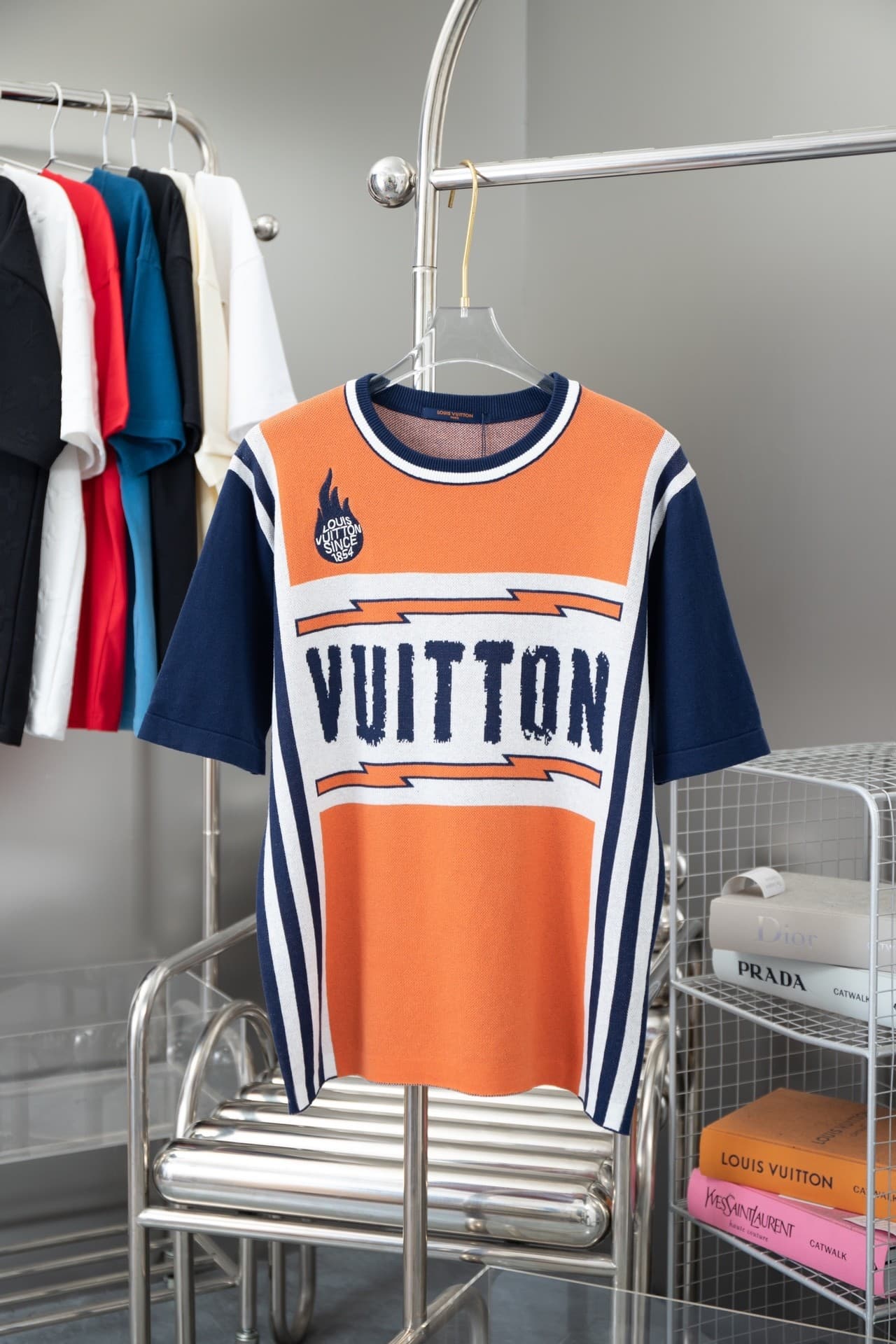 L X V Knitted short sleeve
