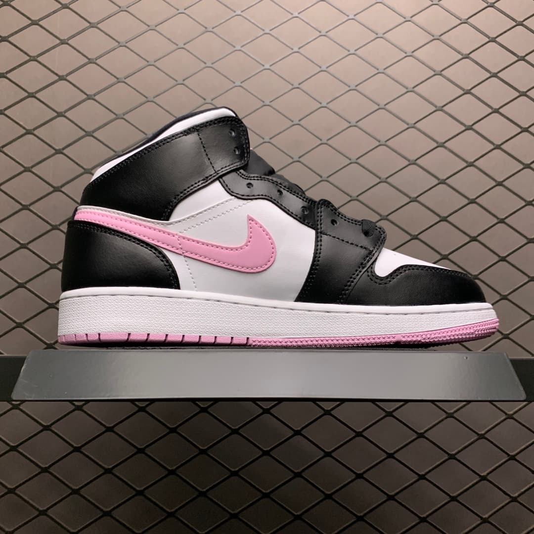 JRD1 Mid White Black Light Arctic Pink 555112-103
