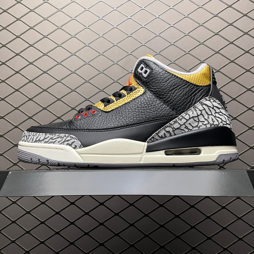 JRD 3 Retro Black Cement Gold CK9246-067