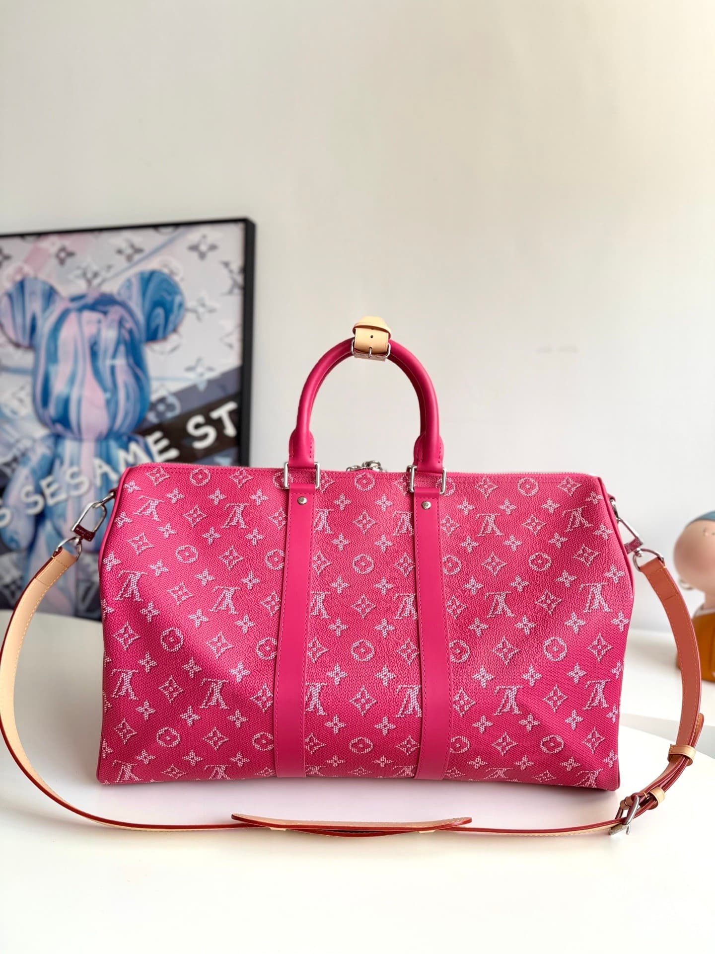 L X V travelling bag 45X27X20cm