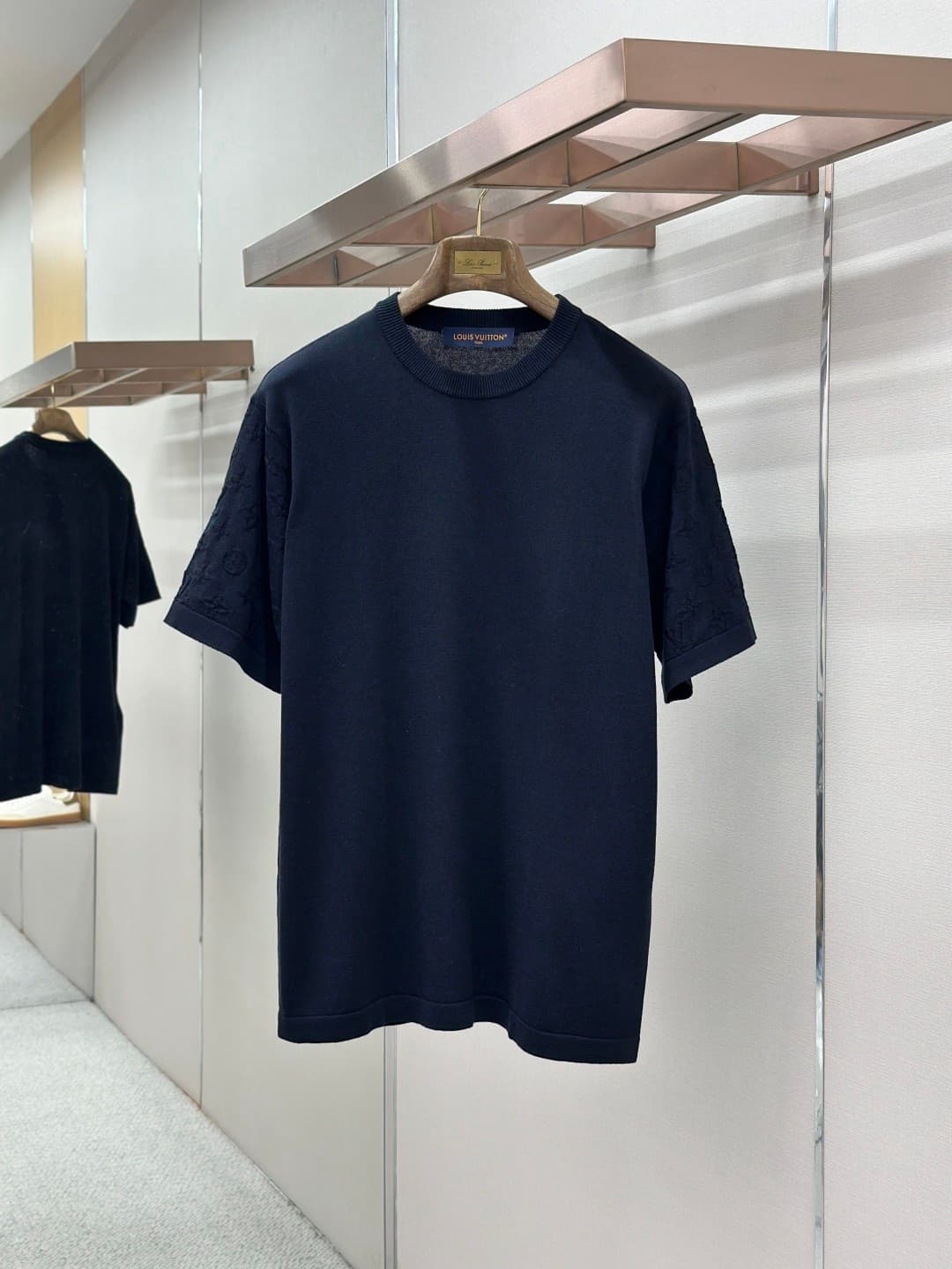 L X V Knitted short sleeve