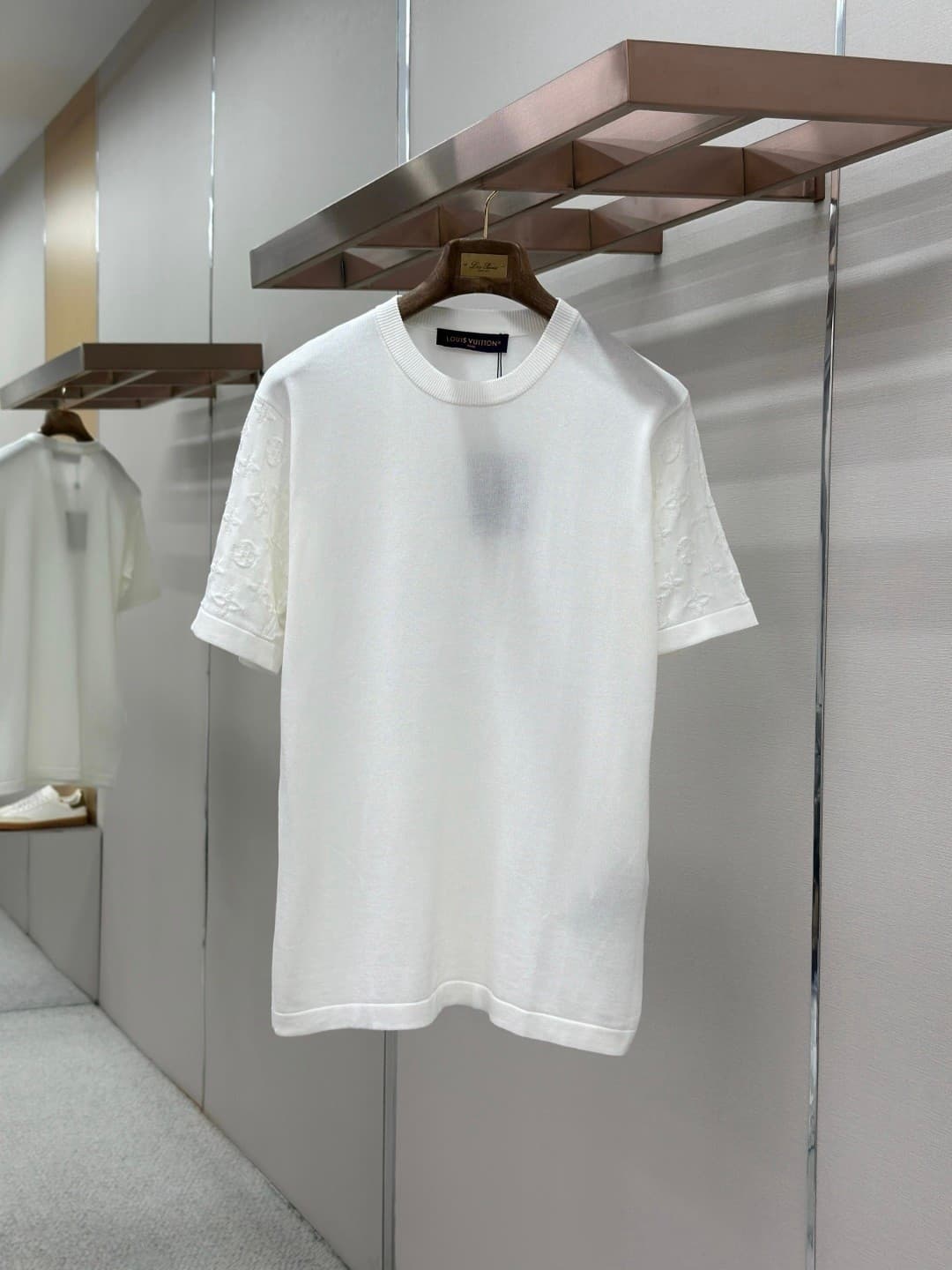 L X V Knitted short sleeve