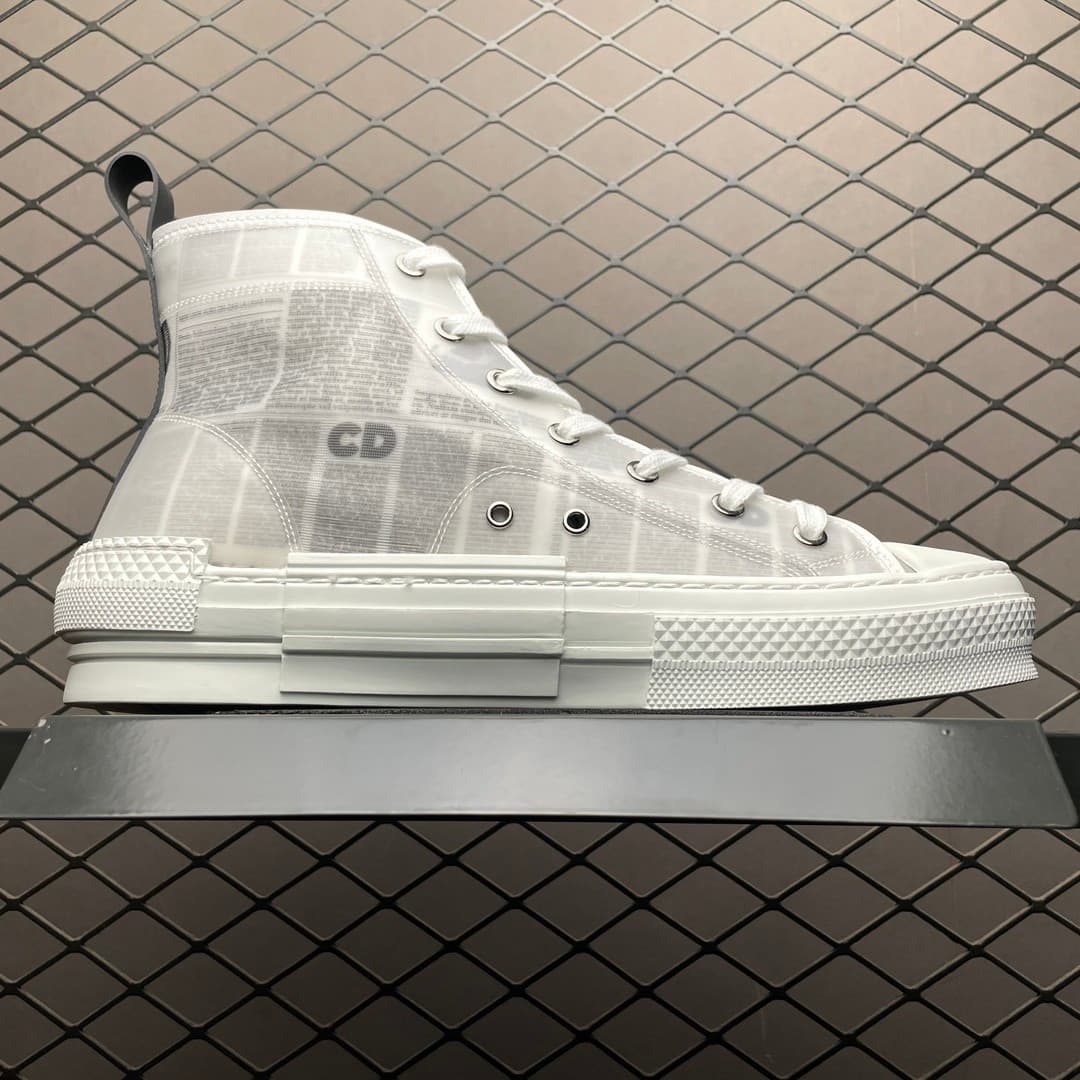 DR B23 OBLIQUE HIGH TOP SNEAKER