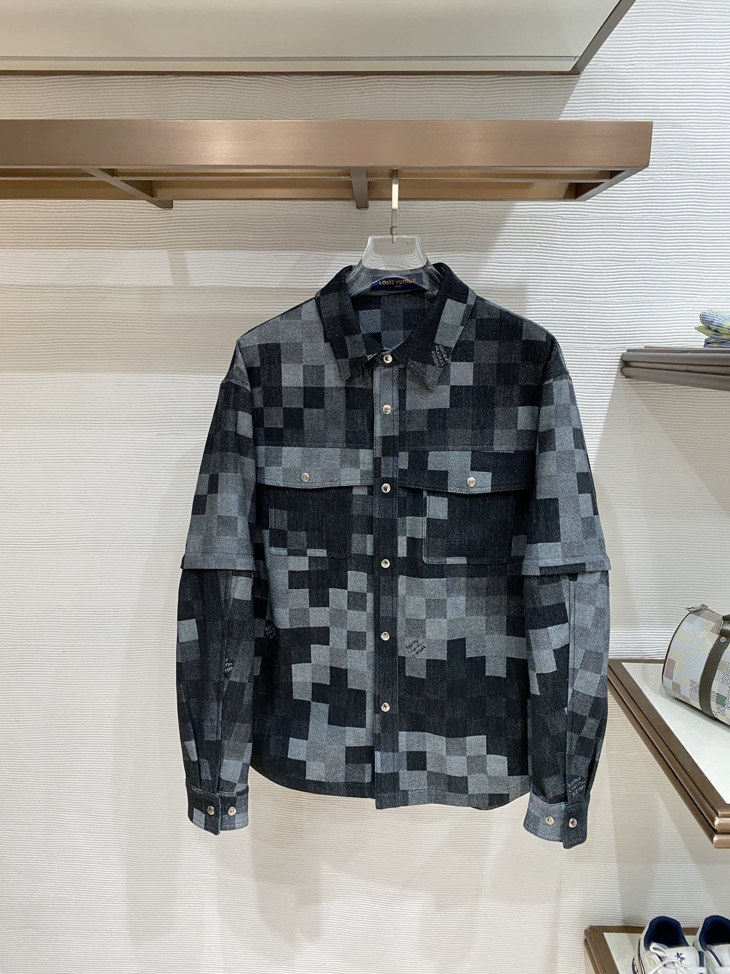 L X V Denim Jacket(Sleeves Removable)