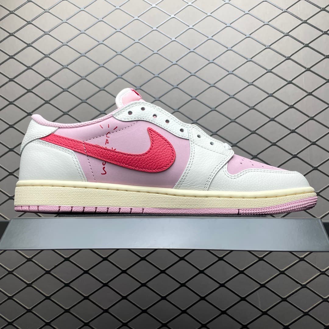 Travis Scott x Air 1 Low OG “SailTropical Pink