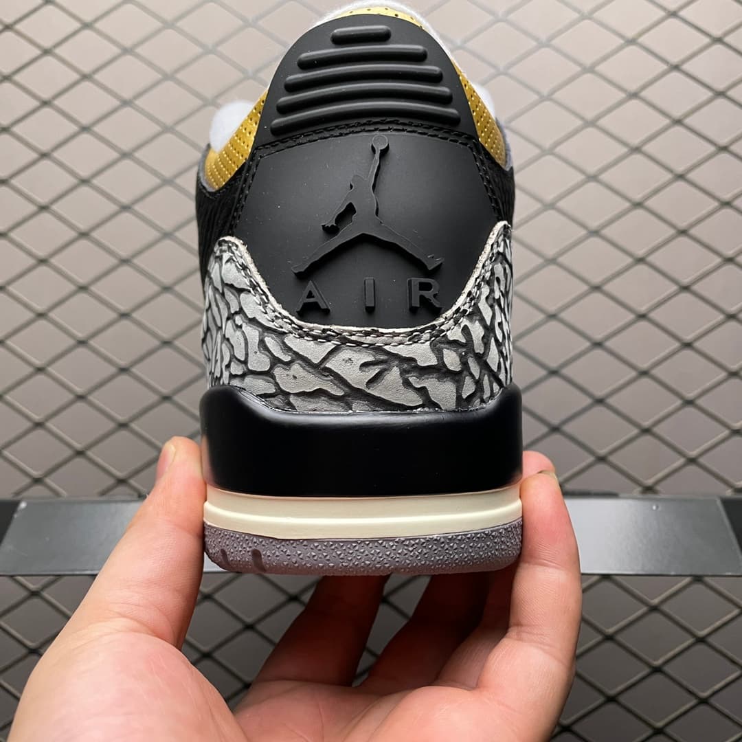 JRD 3 Retro Black Cement Gold CK9246-067