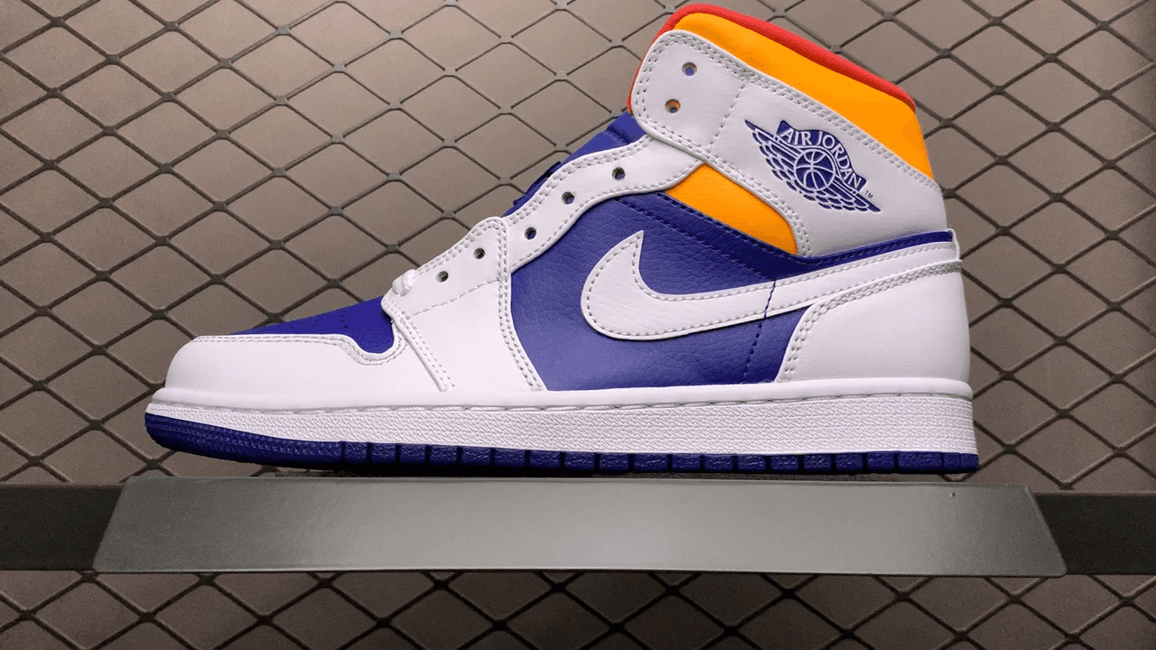 JRD1 Mid Royal Blue Laser Orange 554724-131