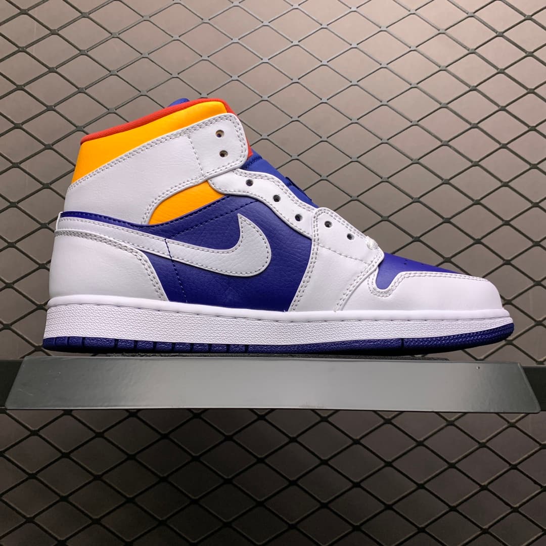 JRD1 Mid Royal Blue Laser Orange 554724-131