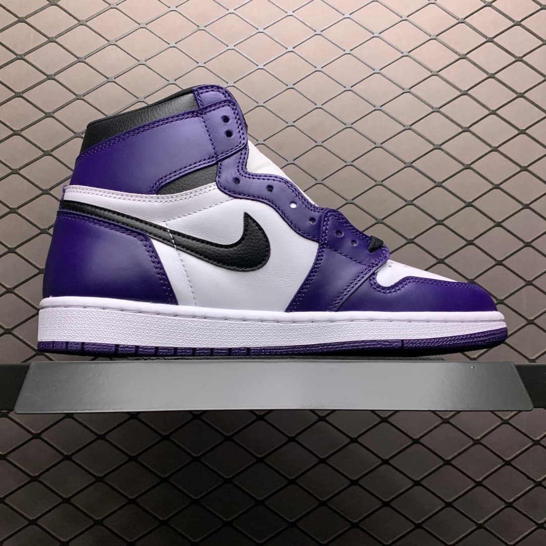 JRD1 Retro Court Purple White 555088-500
