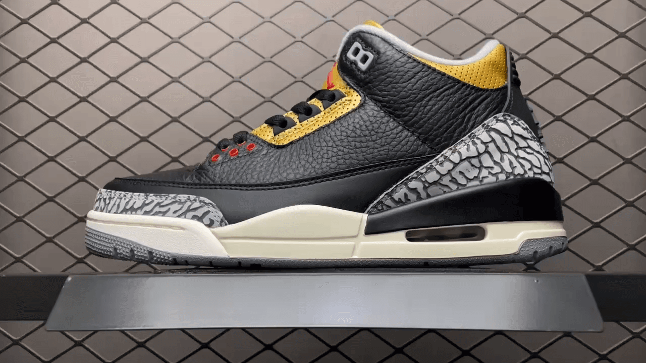 JRD 3 Retro Black Cement Gold CK9246-067