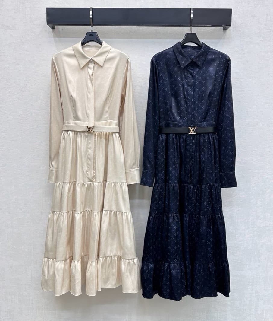L X V Long skirt(Women's style)(Multiple colors)