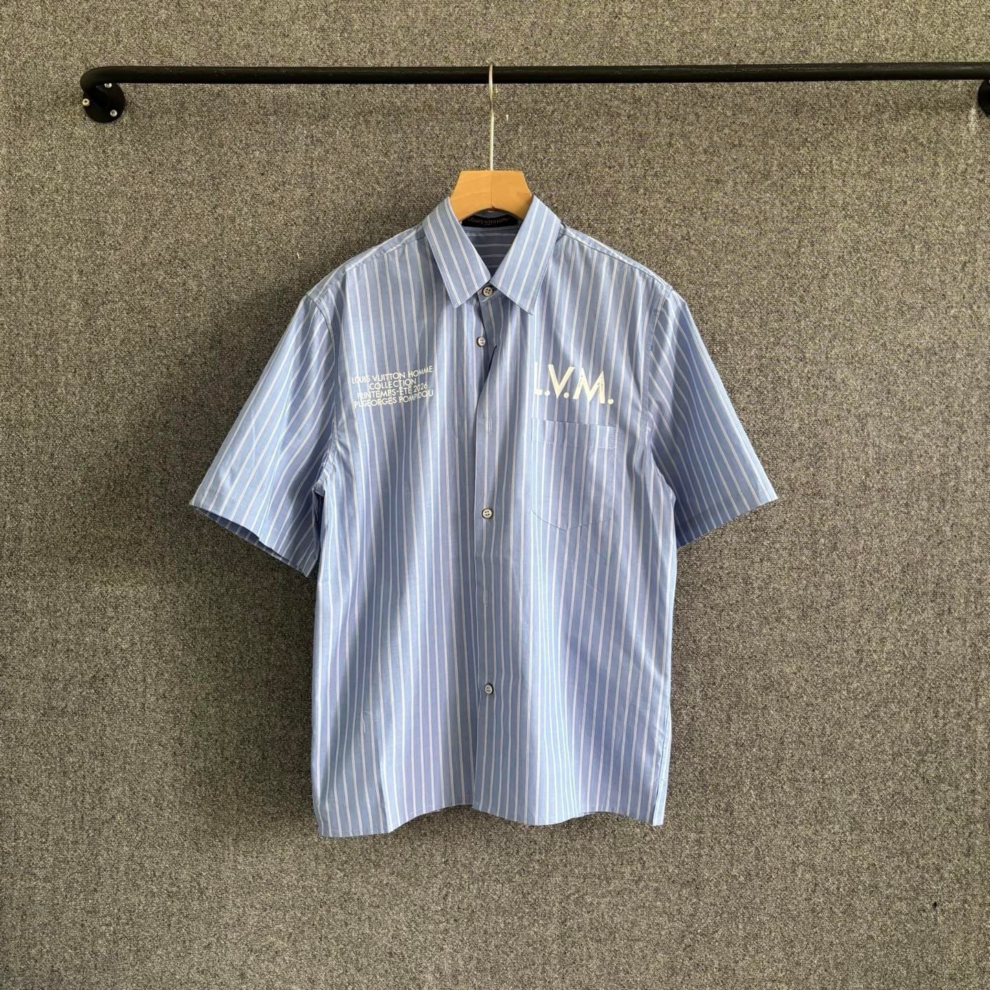 L X V Striped shirt