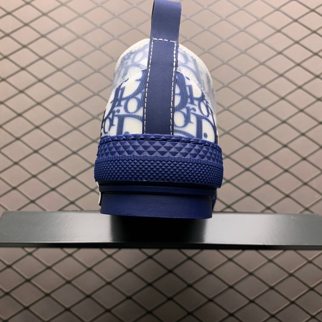DR B23 LOW TOP OBLIQUE SNEAKER BLUE