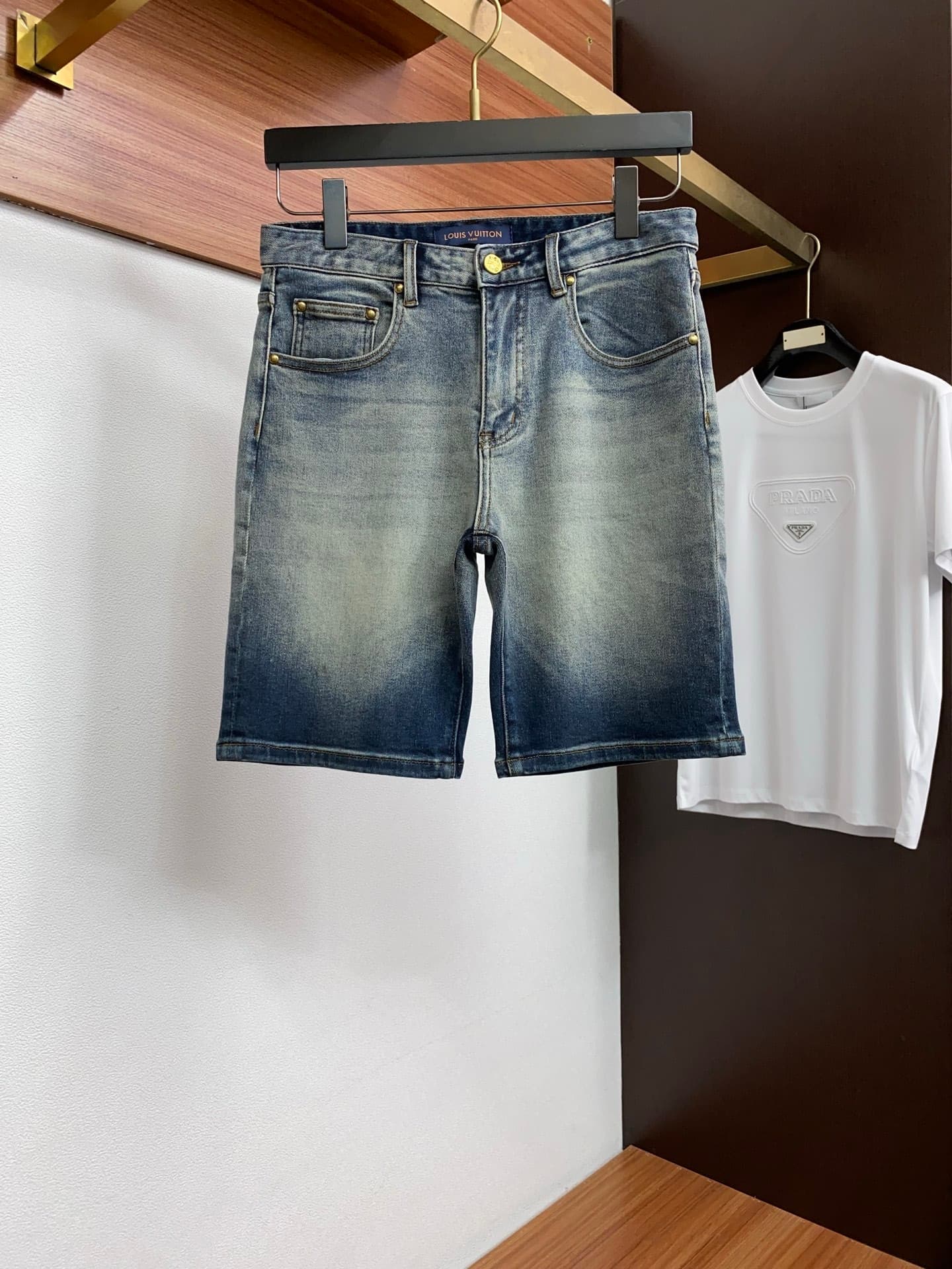 L X V Jeans Shorts