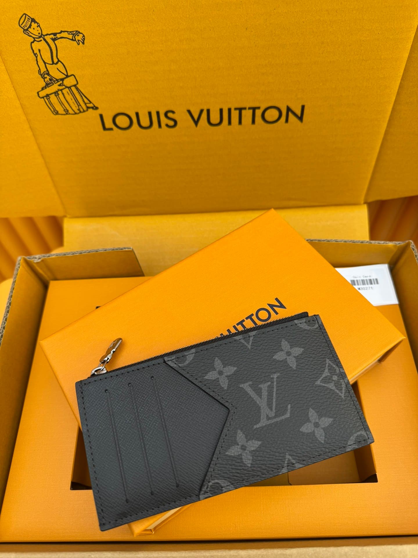L X V CARD HOLDER M30271 14.5x8x1cm