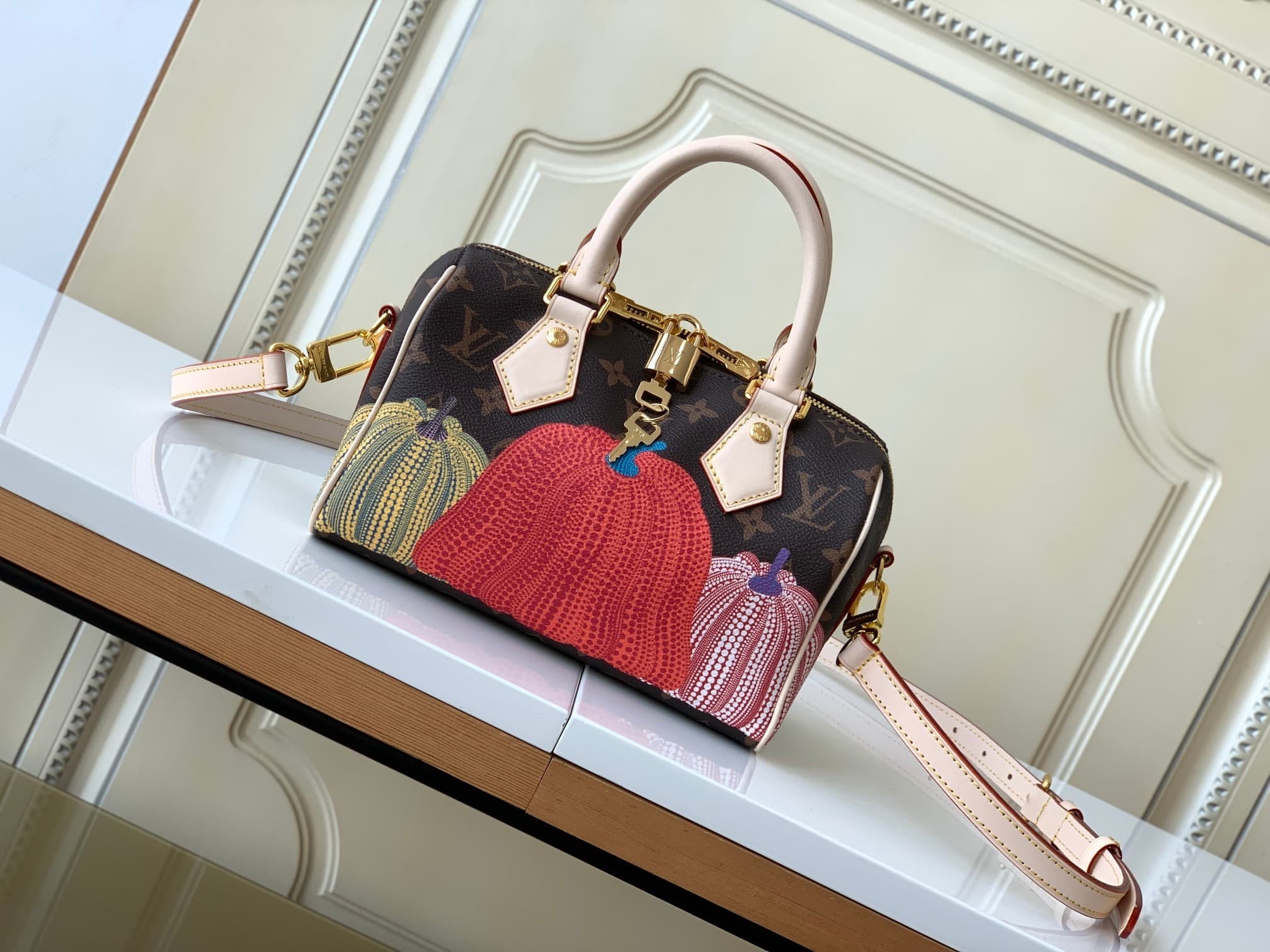L X V x YK Speedy Bandoulière 20 M46469 Size:20.5x13.5x12cm