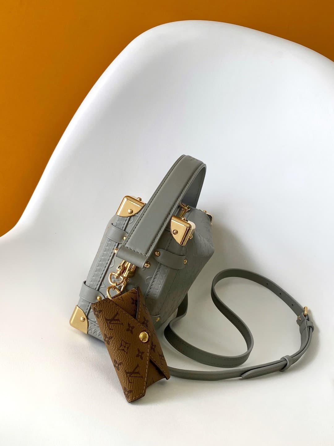 L X V Side Trunk M25602 Size:23.5x16x8.5cm