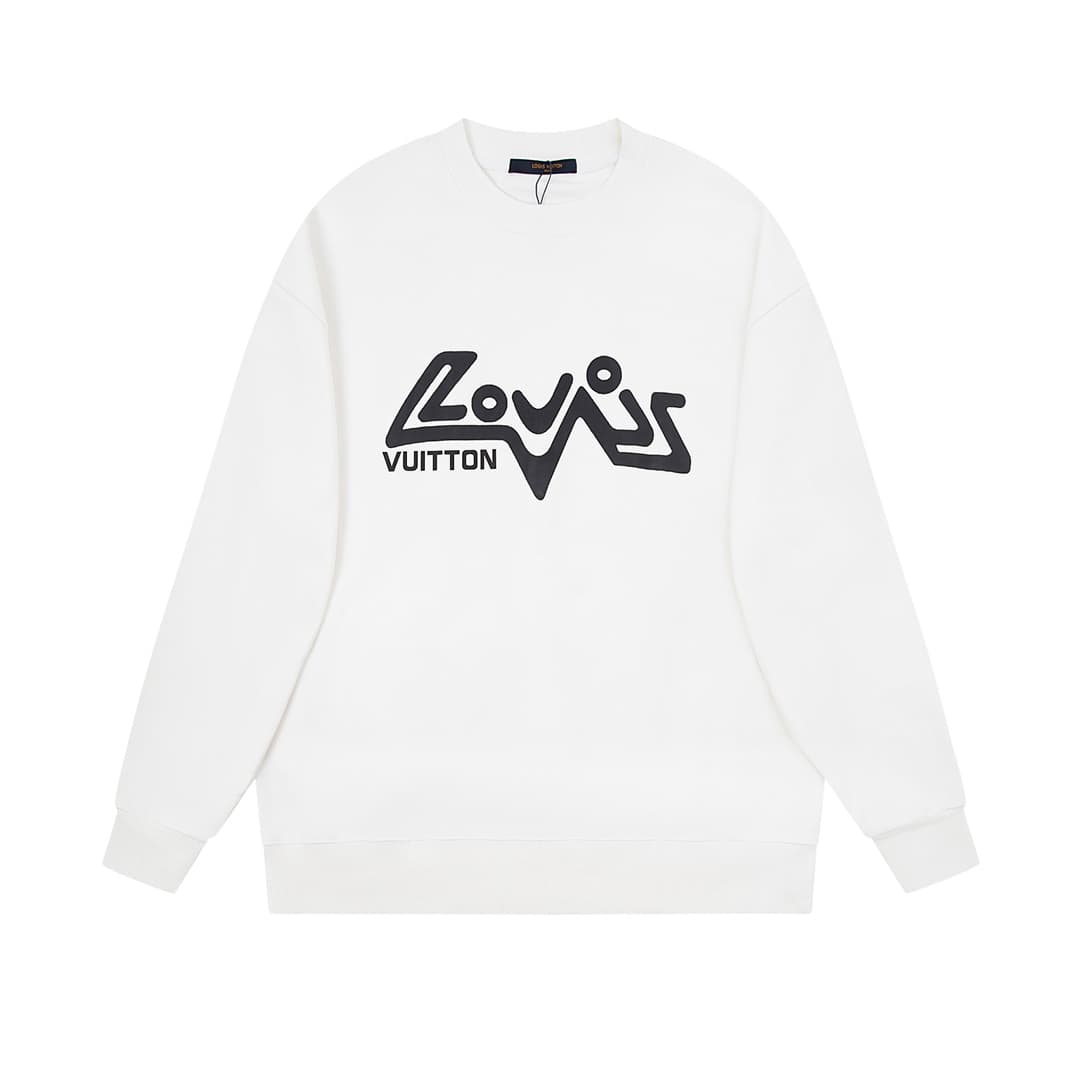 L X V Hoodies White