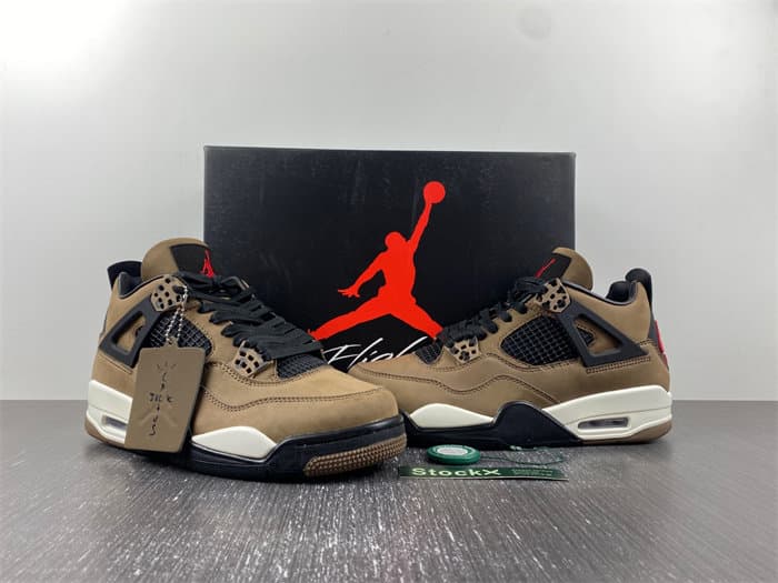 JRD 4 Retro Travis Scott Olive AJ4-882335