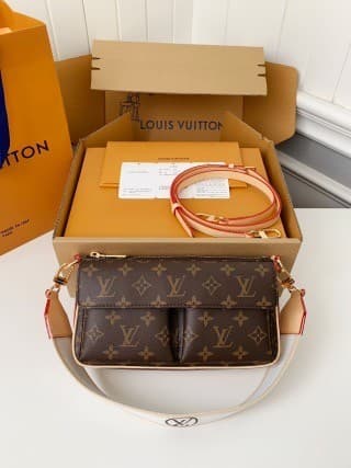 L X V VIBE monogram handbag M46999,