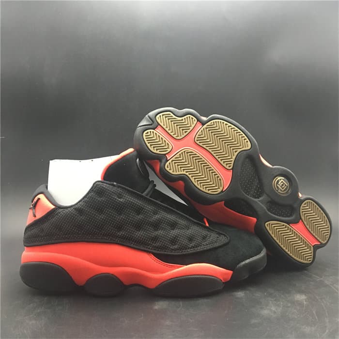 JRD 13 Retro Low CLOT Black Red AT3102-006