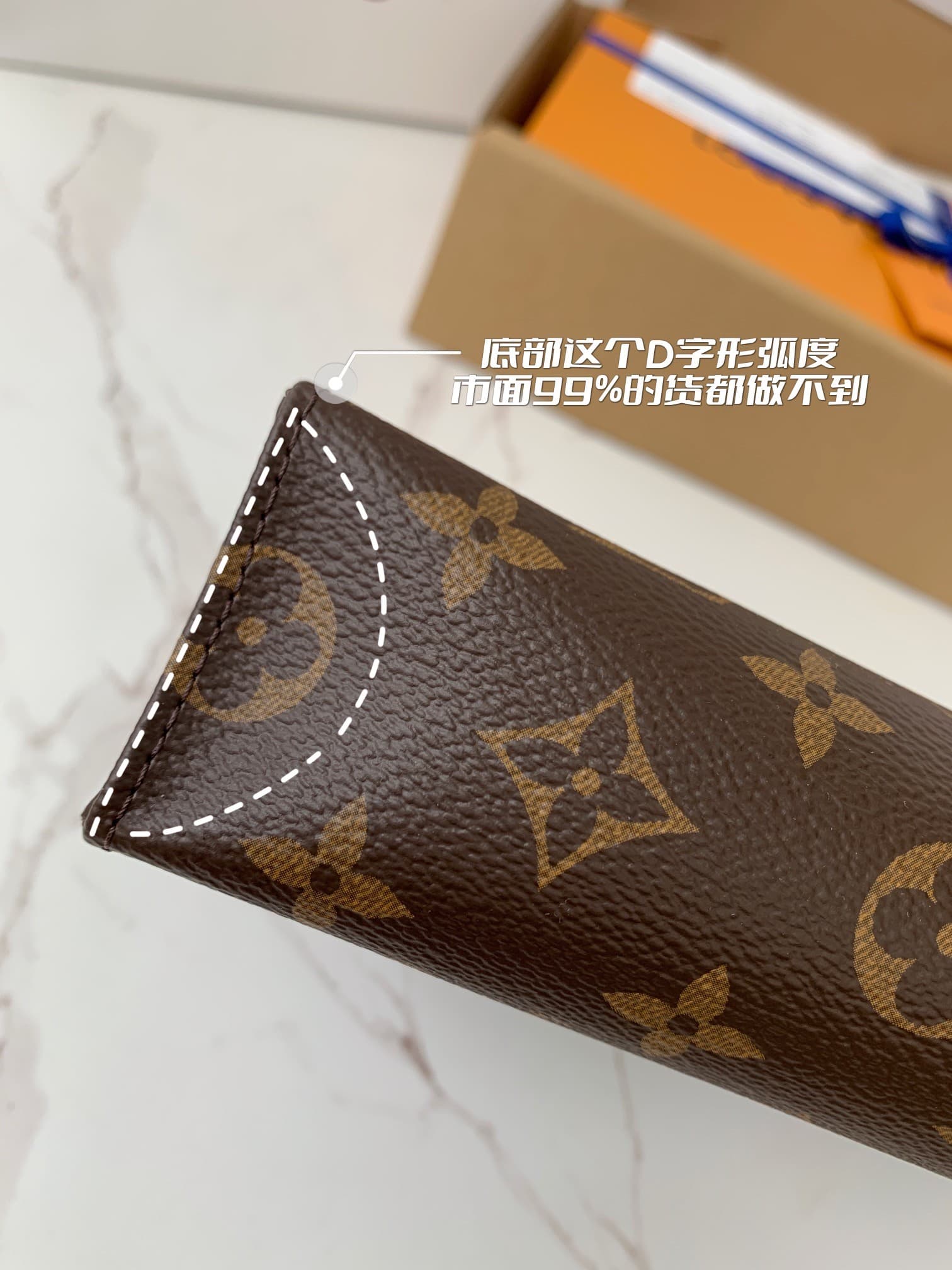 L X V Tolietry Pouch 26 M47542 size:17*9.6*3.5cm