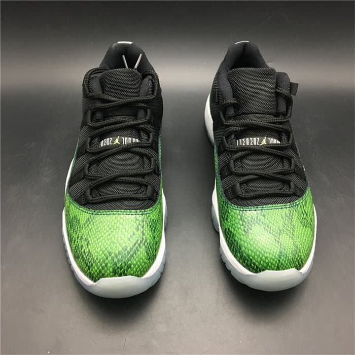 JRD 11 Retro Low Green Snakeskin 528895- 033