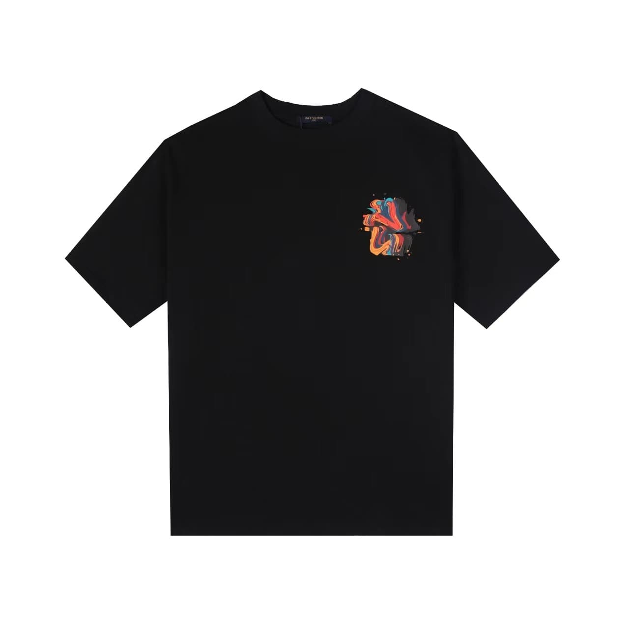 L X V 23ss front and back patterned t-shirt