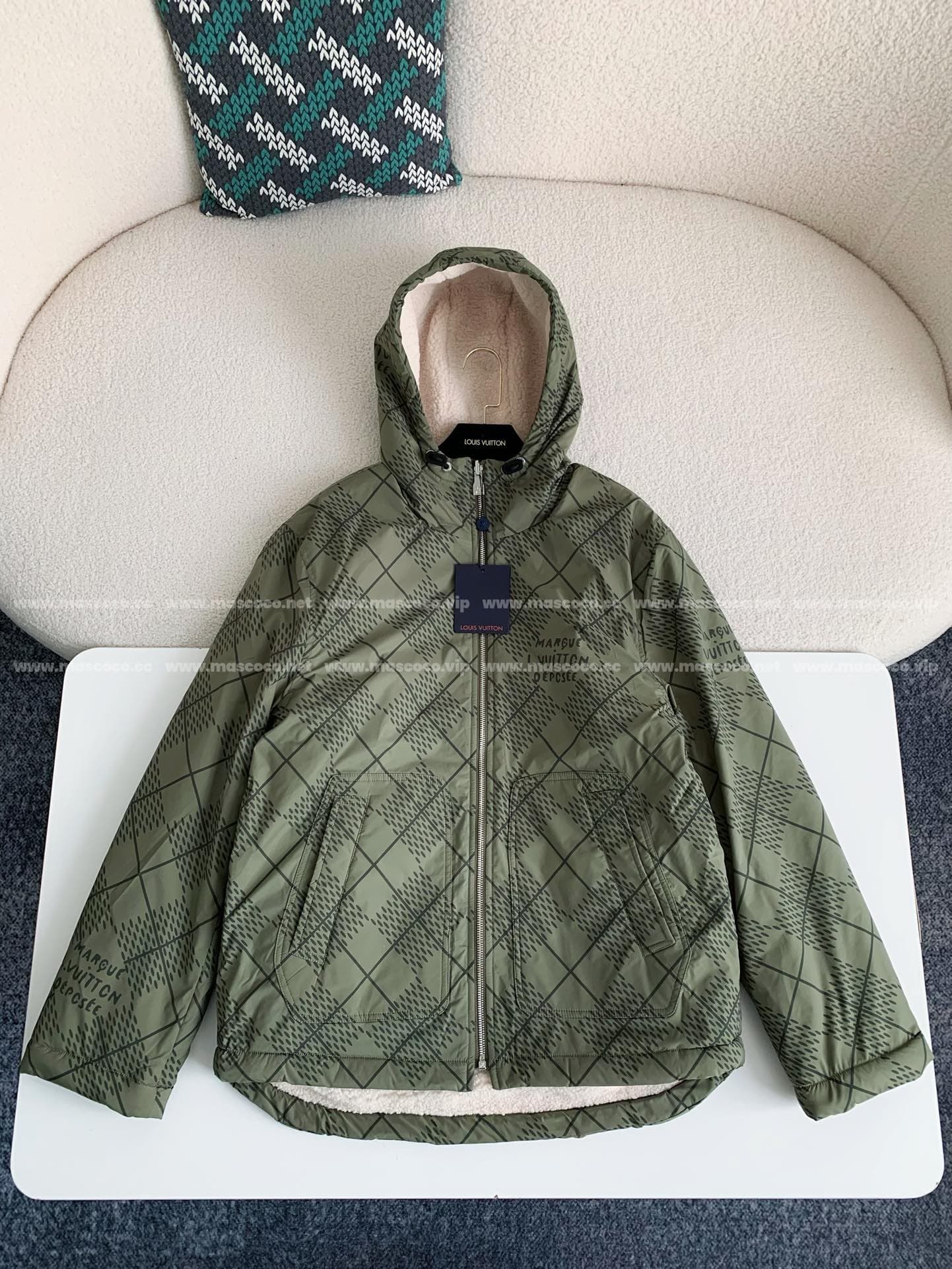 L X V SS25 Pre-Spring collection, Logo letter stripe jacket