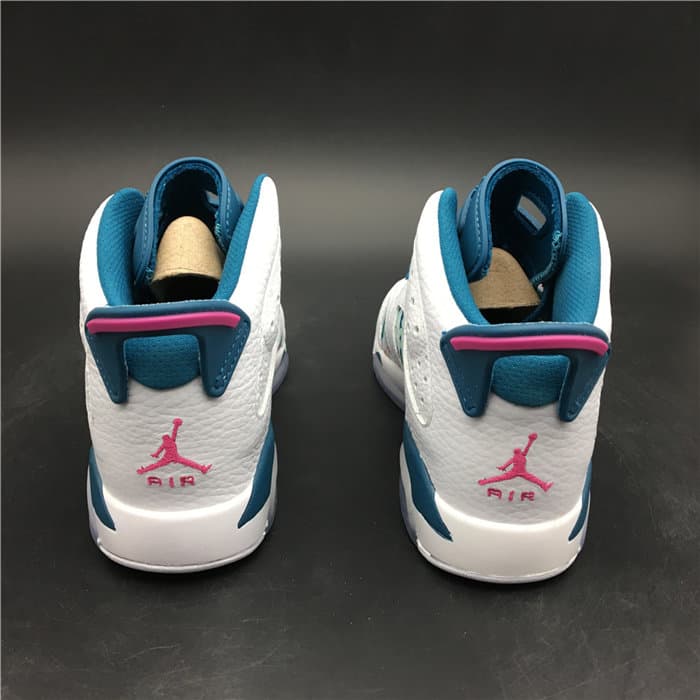 JRD 6 Retro White Laser Fuchsia Green Abyss 543390 153