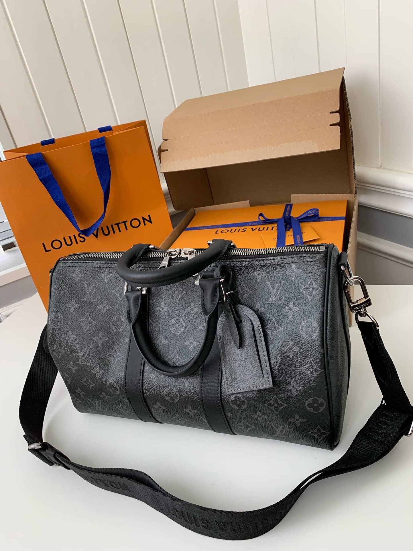 L X V Keepall Bandoulière 34*21*16cm