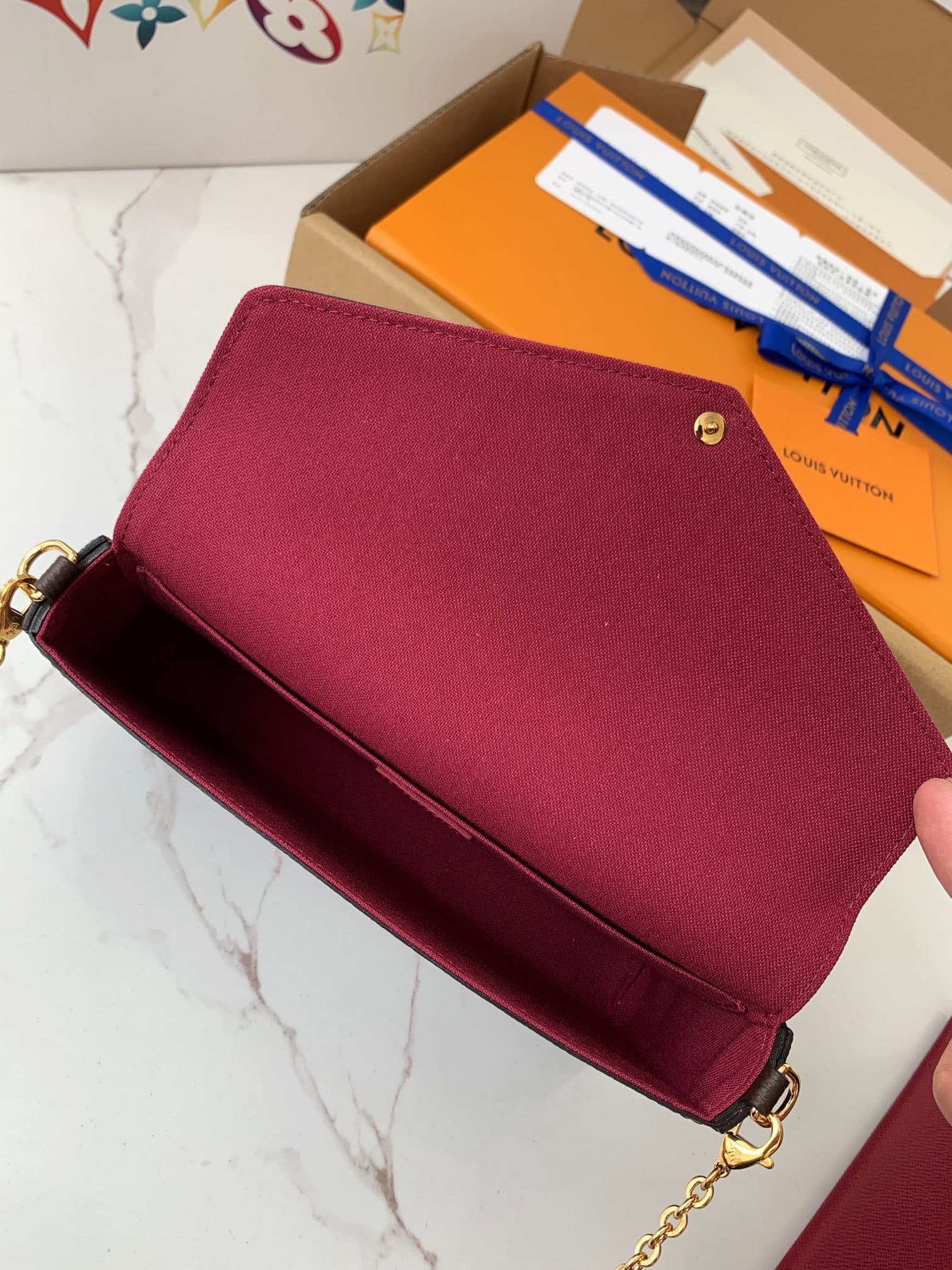 L X V POCHETTE FELICIE M61276 21cm