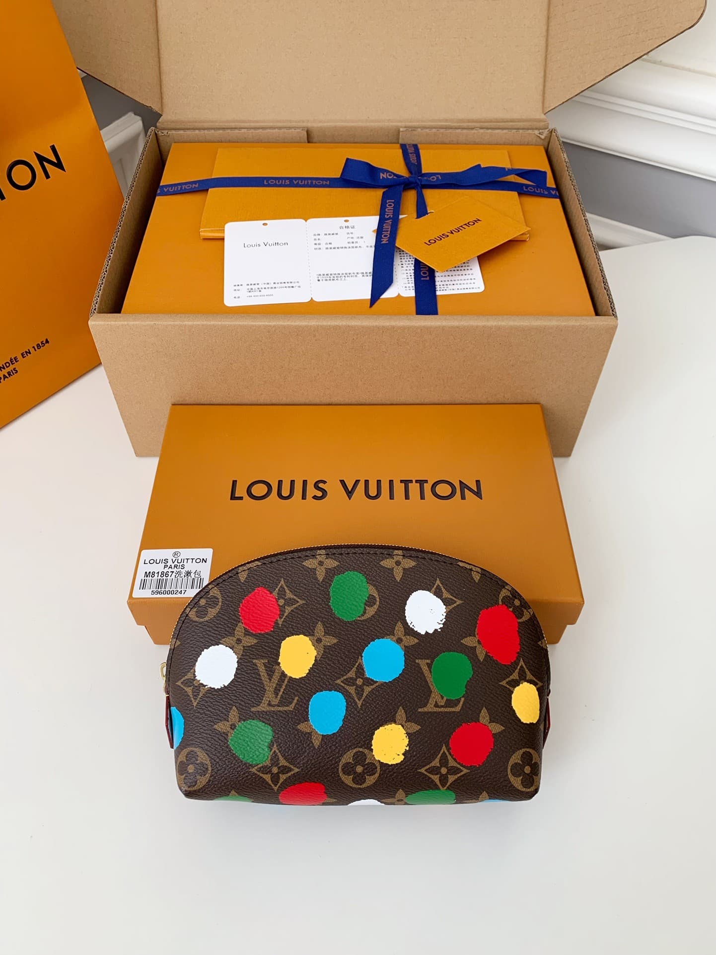 L X V x YK POCHETTE COSMETIQUE 17*12*6cm