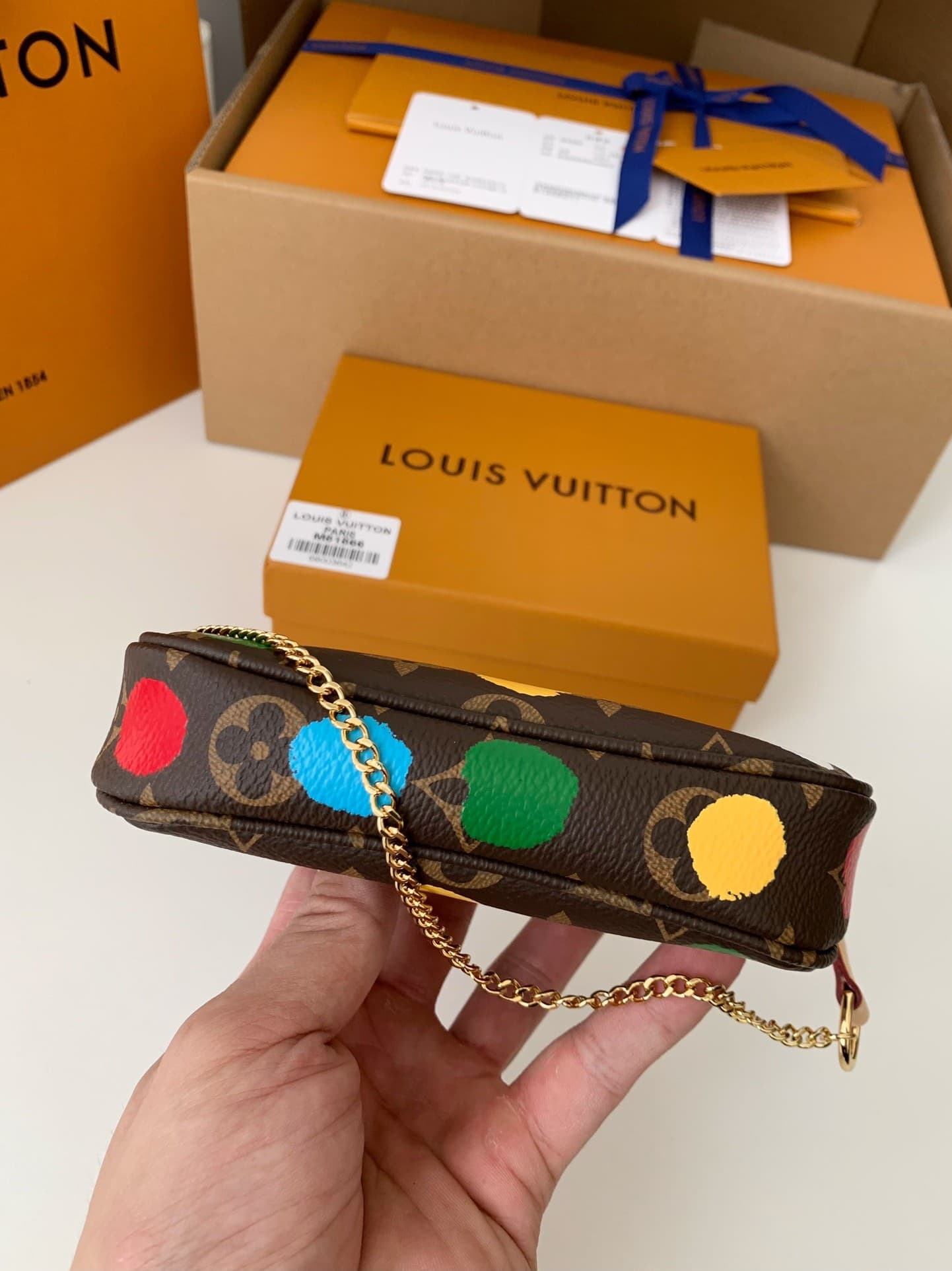 L X V x YK MINI POCHETTE ACCESSOIRES 15.5*10.5*4cm