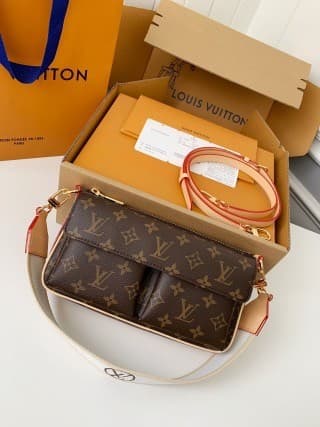 L X V VIBE monogram handbag M46999,