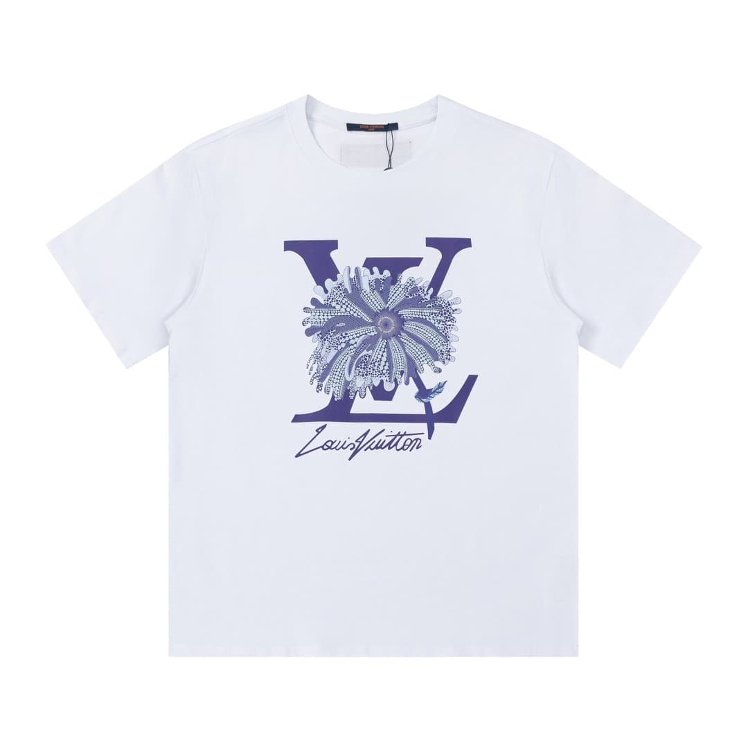 L X V 23SS logo printed t-shirt