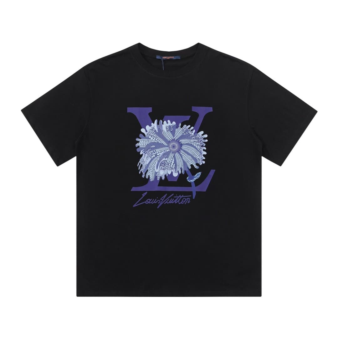 L X V 23SS logo printed t-shirt