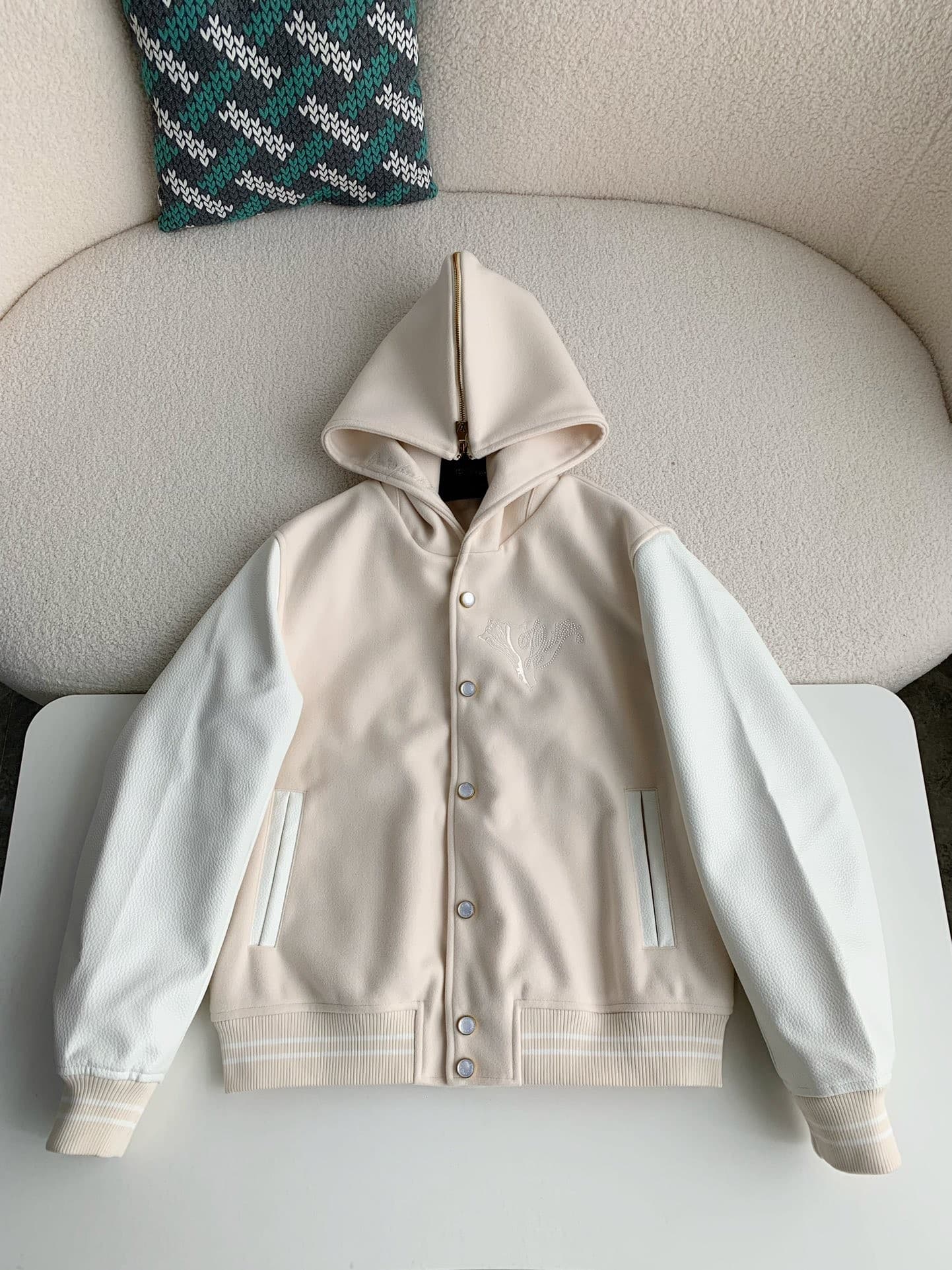 L X V hooded jacket