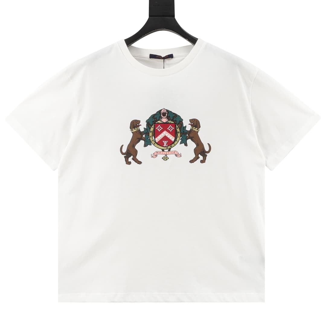 L X V Logo lettering T-shirt