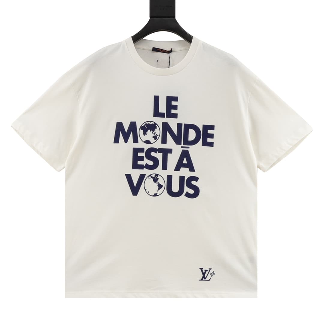 L X V Logo lettering T-shirt