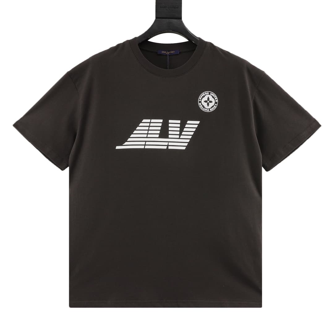 L X V Logo lettering T-shirt