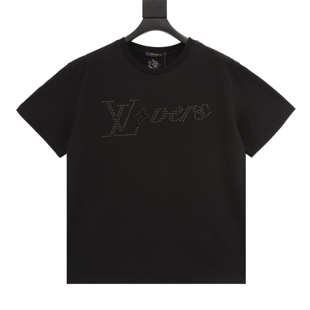 L X V Logo lettering T-shirt